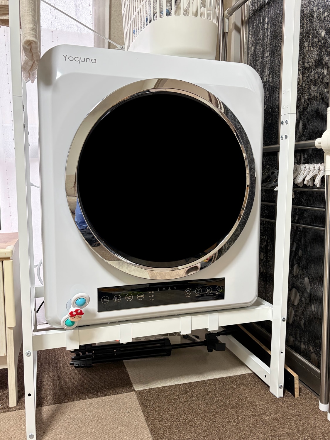 楽天市場】Yoquna 衣類乾燥機 6kg 小型 ドラム式 乾燥 除菌機能 UV照射