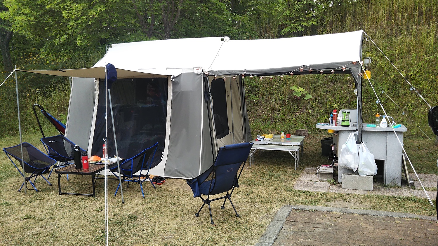 楽天市場】コディアックキャンバス キャンバスキャビンテント 6人用 オーニング付き コットンテント 12 x 9 ft Cabin Tent with  Deluxe Awning 4人用(アキタニア) | みんなのレビュー·口コミ