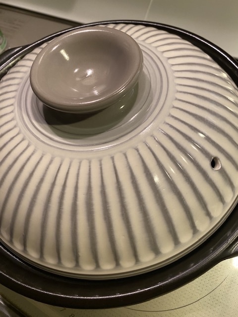 土鍋 9号 鍋 おしゃれ ご飯 三人用 四人用 家族 3人 4人 料理 贈り物 菊花土鍋 銀峯 GINPO レビュー画像11