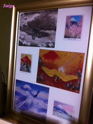 楽天市場】あいはら友子「富士と鳳凰の絵」 見るだけで幸運が 楽天市場】あいはら友子「富士と鳳凰の絵」 見るだけで幸運が
