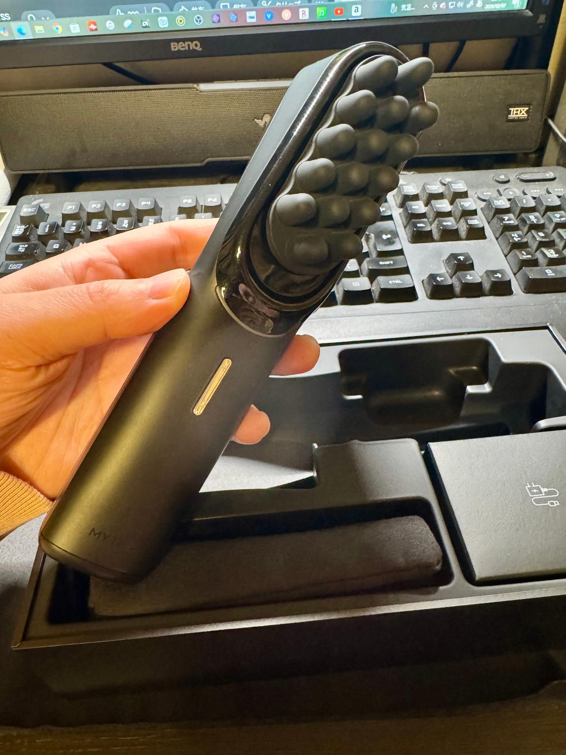 MYTREX VIDO マイトレックスビドー ヘッドマッサージャー レビュー画像7