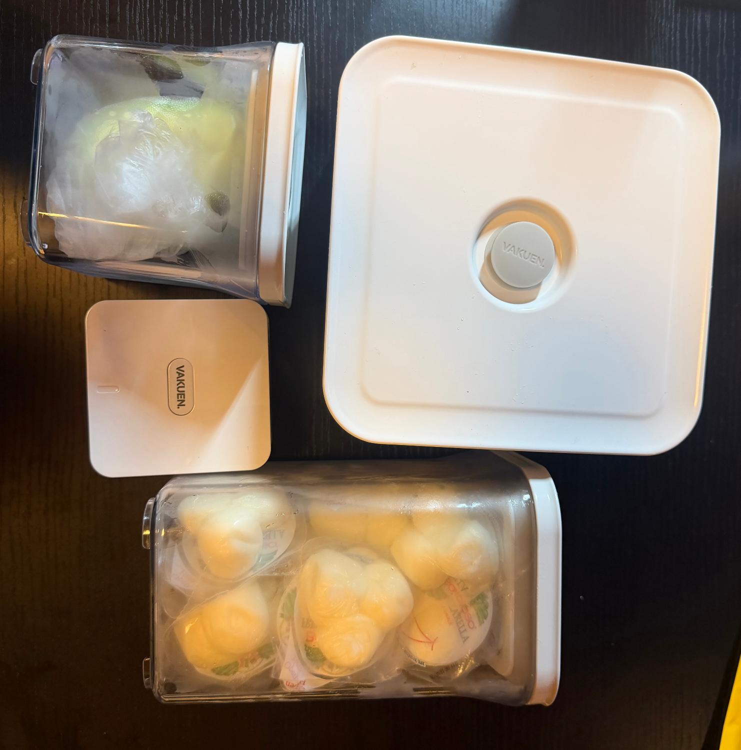 楽天市場】【公式】【セット販売】VAKUEN 真空保存容器 電動 強力密閉