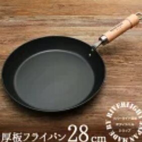 楽天市場】鉄 厚板フライパン 28cm 日本製 3年保証 IH対応 鐵兎