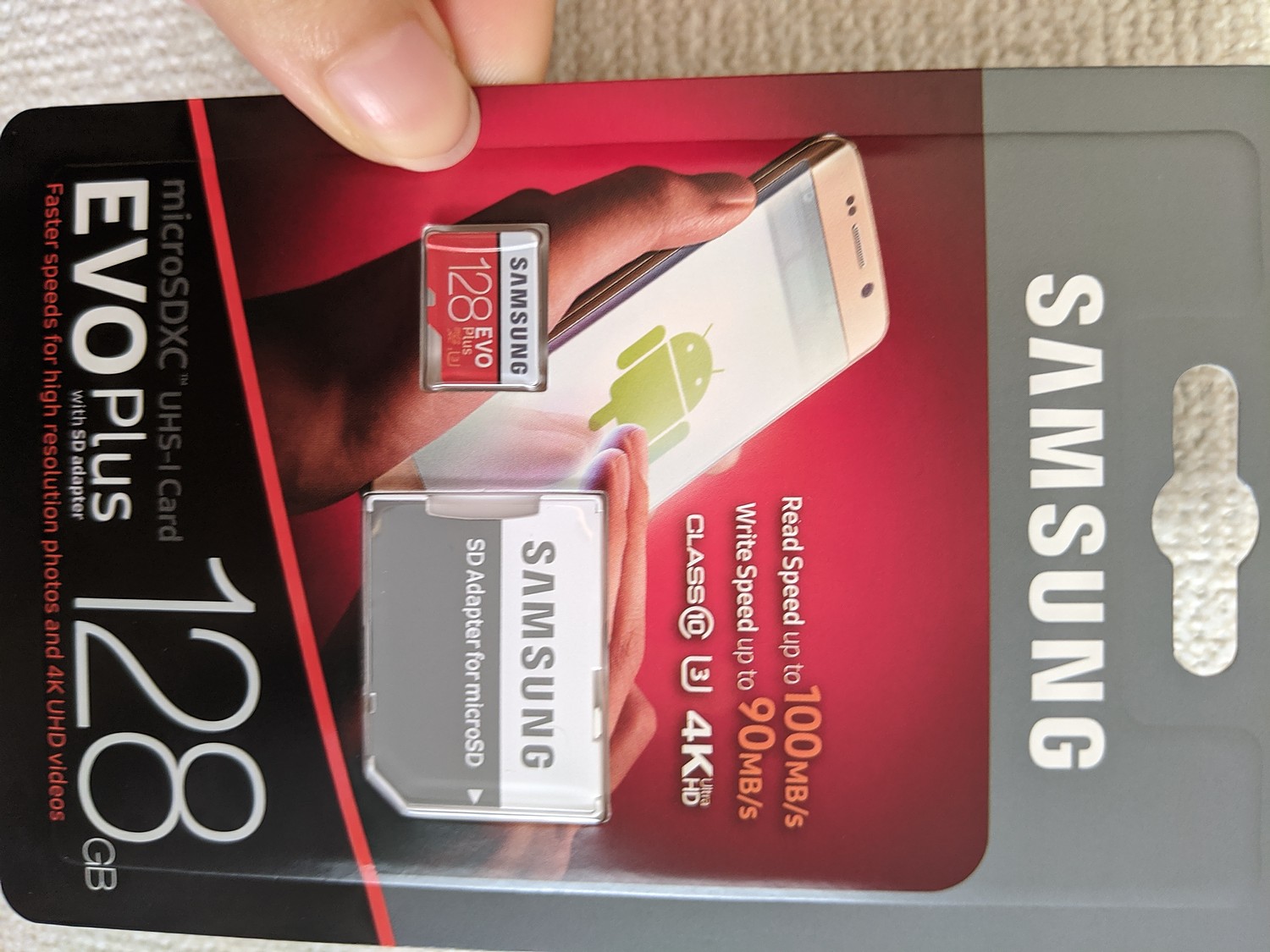 Samsung EVO Plus 128GB MicroSDXC SDカード GoPro Hero 10 Hero 9 Hero 8 Hero 7 アクションカム (MB-MC128KA) U3 A2 V30 UHS-I Class 10 4K バンドル 1 Everyt