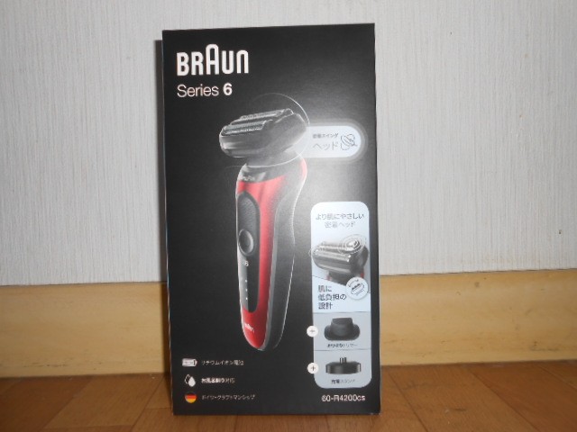 楽天市場】BRAUN 60-R4200cs シリーズ6 充電式 シェーバー 肌に 