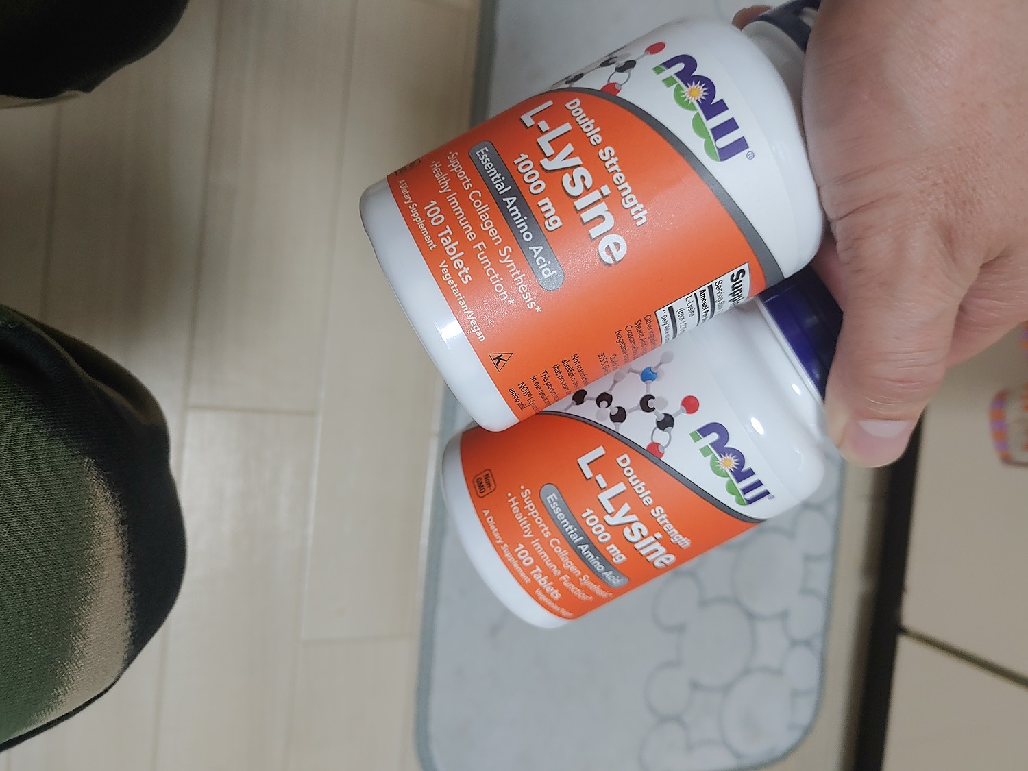 楽天市場】[3個セット] リジン 1000mg 100粒《約50～100日分》 NOW Foods (ナウフーズ) ベジタリアン ビーガン仕様 L-リジン  ヘアケア(アメリカサプリ専門スピードボディ) | みんなのレビュー・口コミ