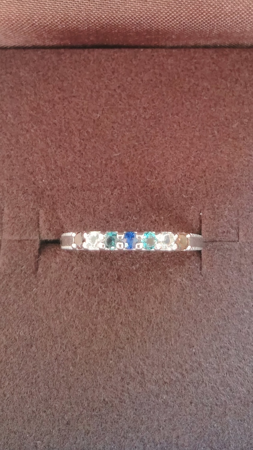 お好きな石を選んで作る リング 指輪 レディース 天然石 選べる アミュレットリング K10 10金 10k K18 1 アミュレットリング 天然石リング お守りリング レビュー画像11