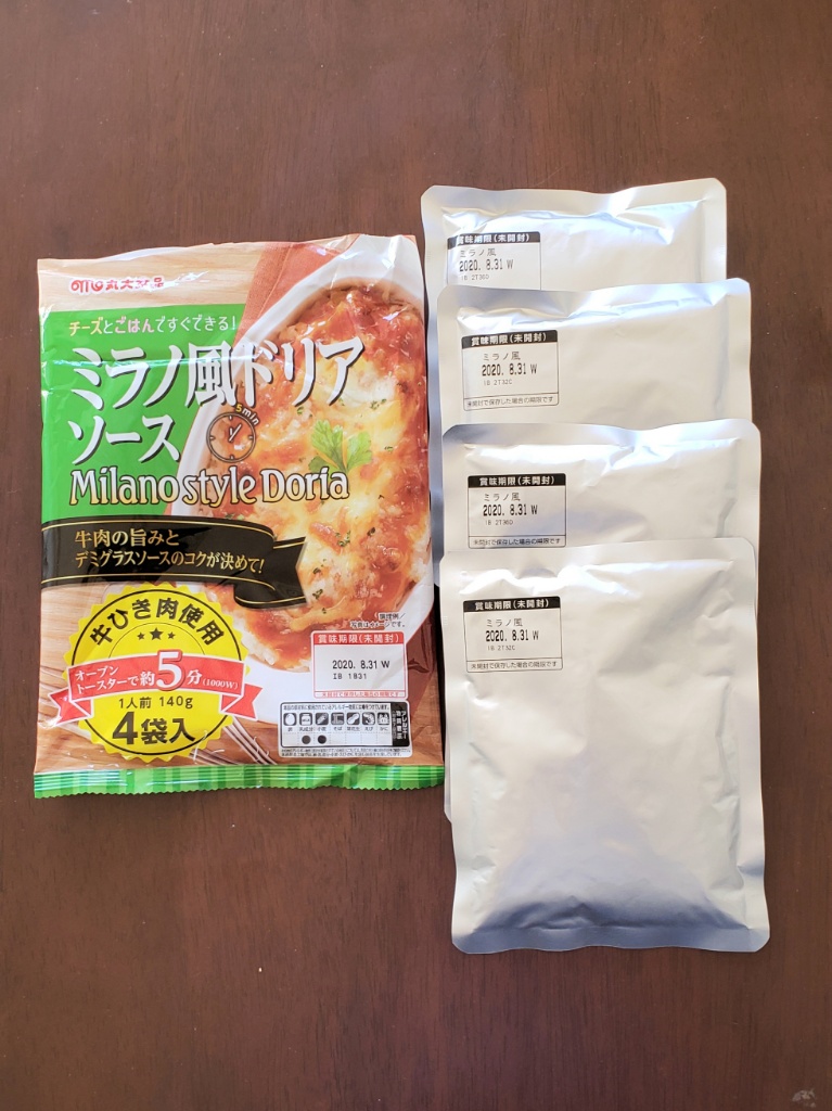 丸大食品 ミラノ風ドリアソース 4袋入 - 洋風惣菜