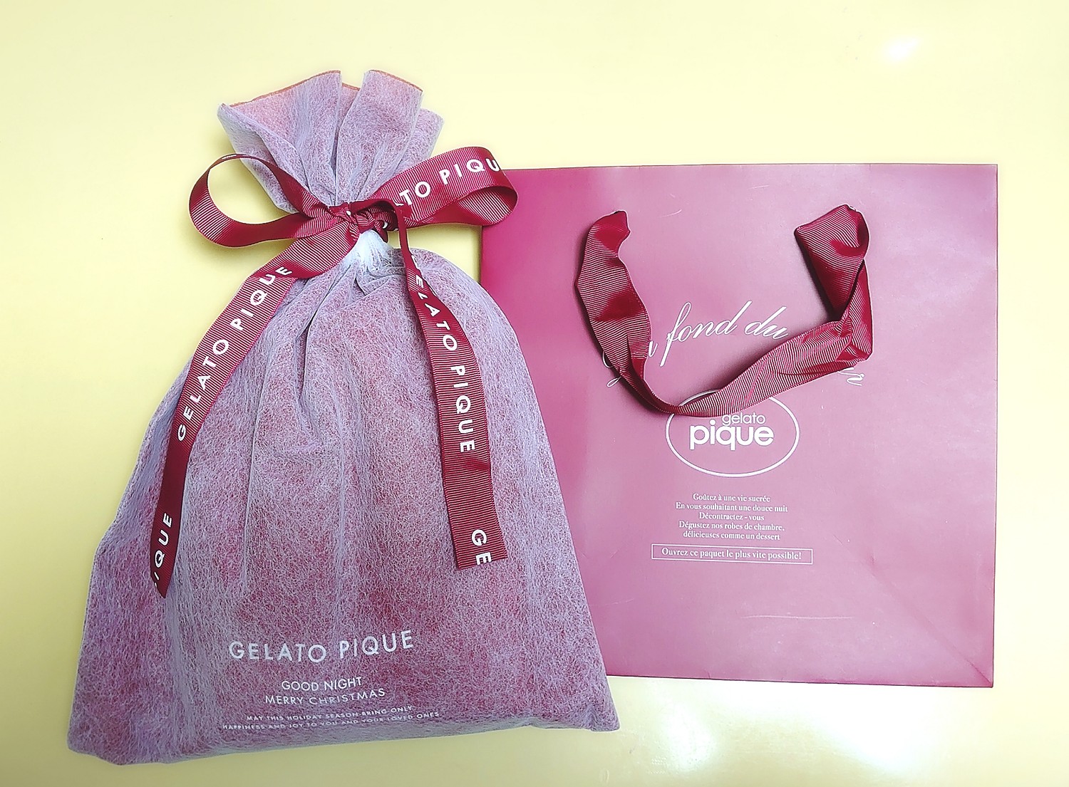 楽天市場 ジェラートピケ ラッピングした状態でお届けするギフトボックス ジェラートピケ Gelato Pique クリスマス限定ギフト巾着 ショッパー付き ジェラピケ Shirohato 白鳩 みんなのレビュー 口コミ