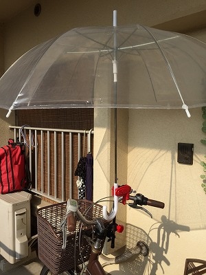 楽天市場 どこでもさすべえワンタッチタイプ 自転車傘スタンド Sorayu 40代 みんなのレビュー 口コミ