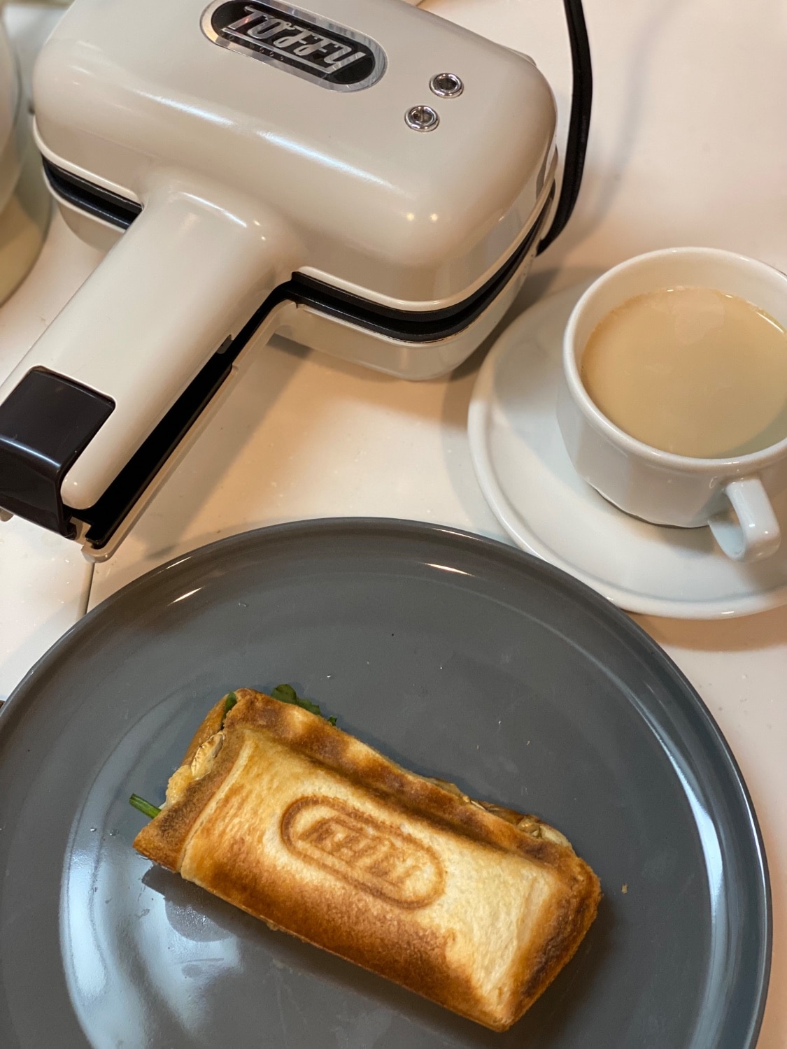 ToffyホットサンドメーカーAmazon ハーフホットサンド口コミ Toffy口コミ レビュー画像4