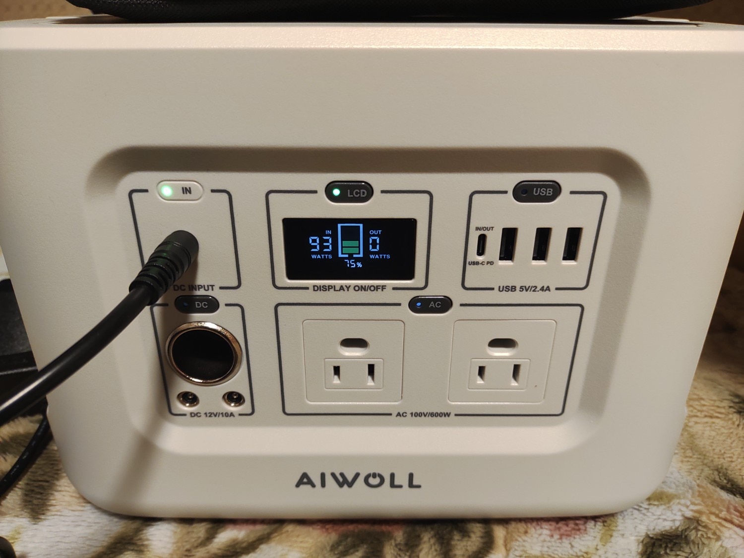 #Evopow #ポータブル電源 #E600 レビュー画像8