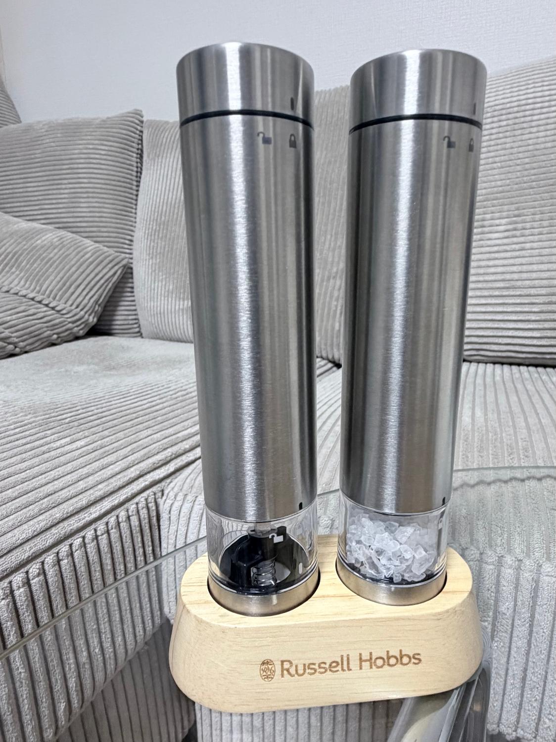 特典付き！ Russell Hobbs ラッセルホブス ラッセルホブス 電動ミル RussellHobbs レビュー画像4