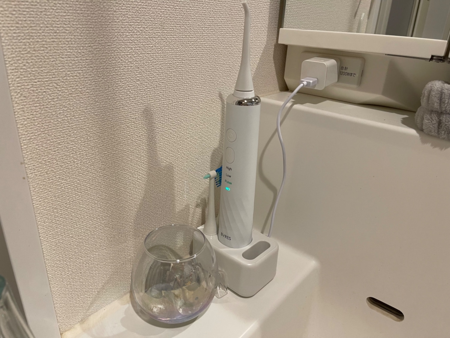 [ Water Sonic ] ジェット水流 音波振動 歯ブラシ ウォーターソニック IPX7 ジェットウォッシャー 口 ウォーターソニック 口コミ BVRES レビュー画像8
