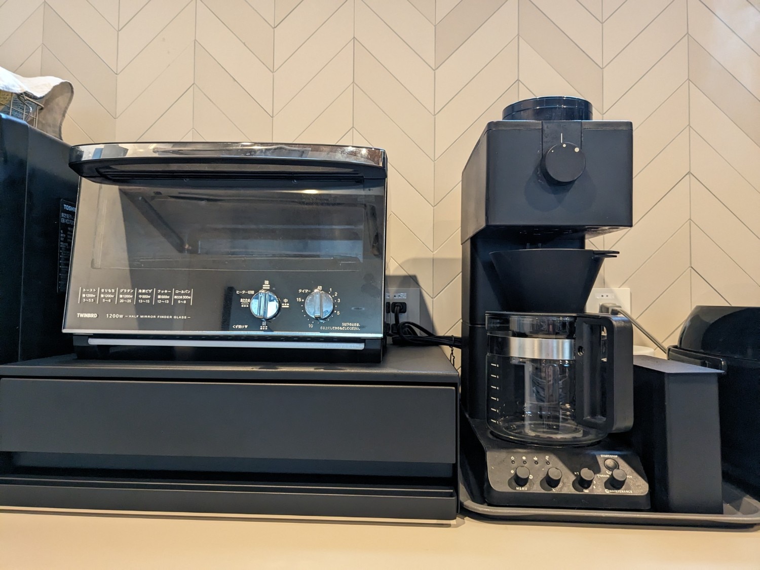 [ ツーウェイ キッチン家電下引き出し&スライドテーブル タワー ] 山崎実業 公式 tower キッチン 用品 200 #山崎実業 #tower #タワー レビュー画像16