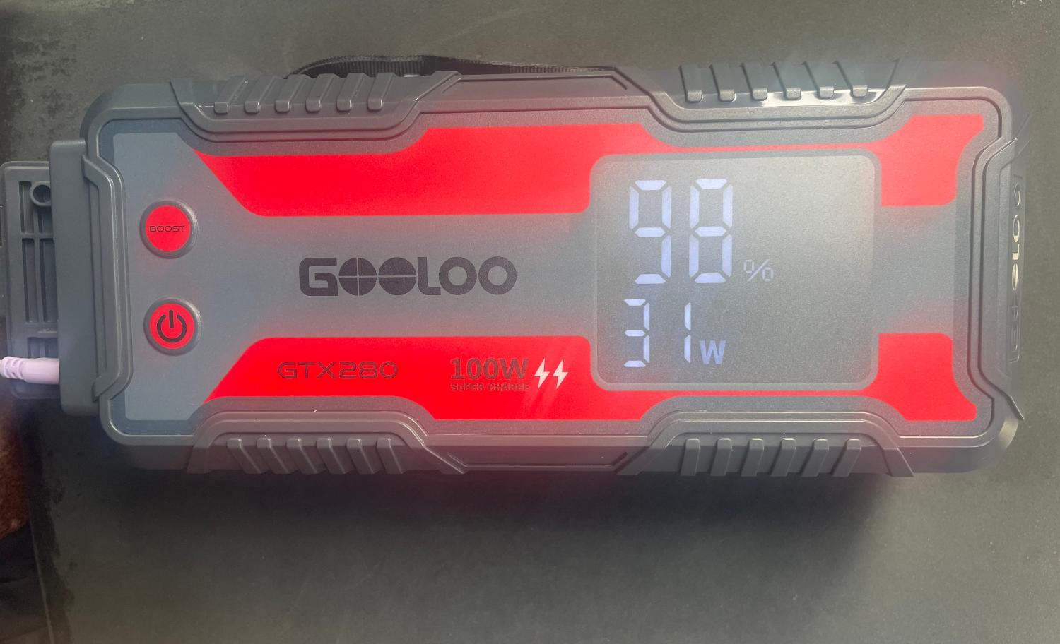 楽天市場】GOOLOO GTX280 ポータブル電源 280Wh12Vジャンプスターター