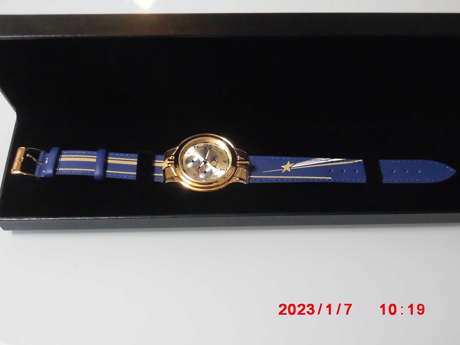 EF510 リバーシブルリストウォッチ 北斗星 カシオペア 数量限定生産200個 鉄道 腕時計