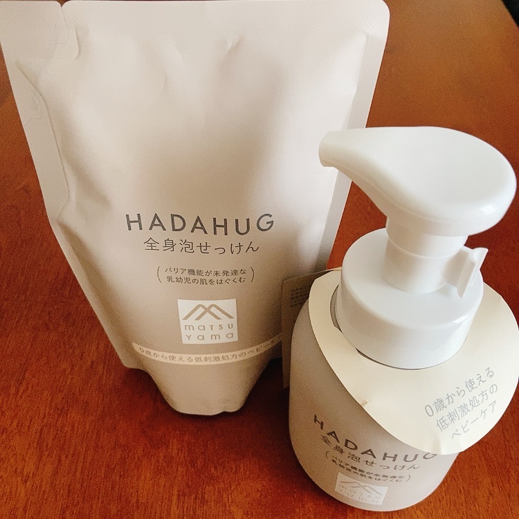 楽天市場】HADAHUG はだはぐ 全身泡せっけん 詰替用 | 300ml ハダハグ 新生児 泡石鹸 泡せっけん 赤ちゃん しっとり 泡 松山油脂  ベビーギフト 出産祝い(サンテラボ) | みんなのレビュー・口コミ