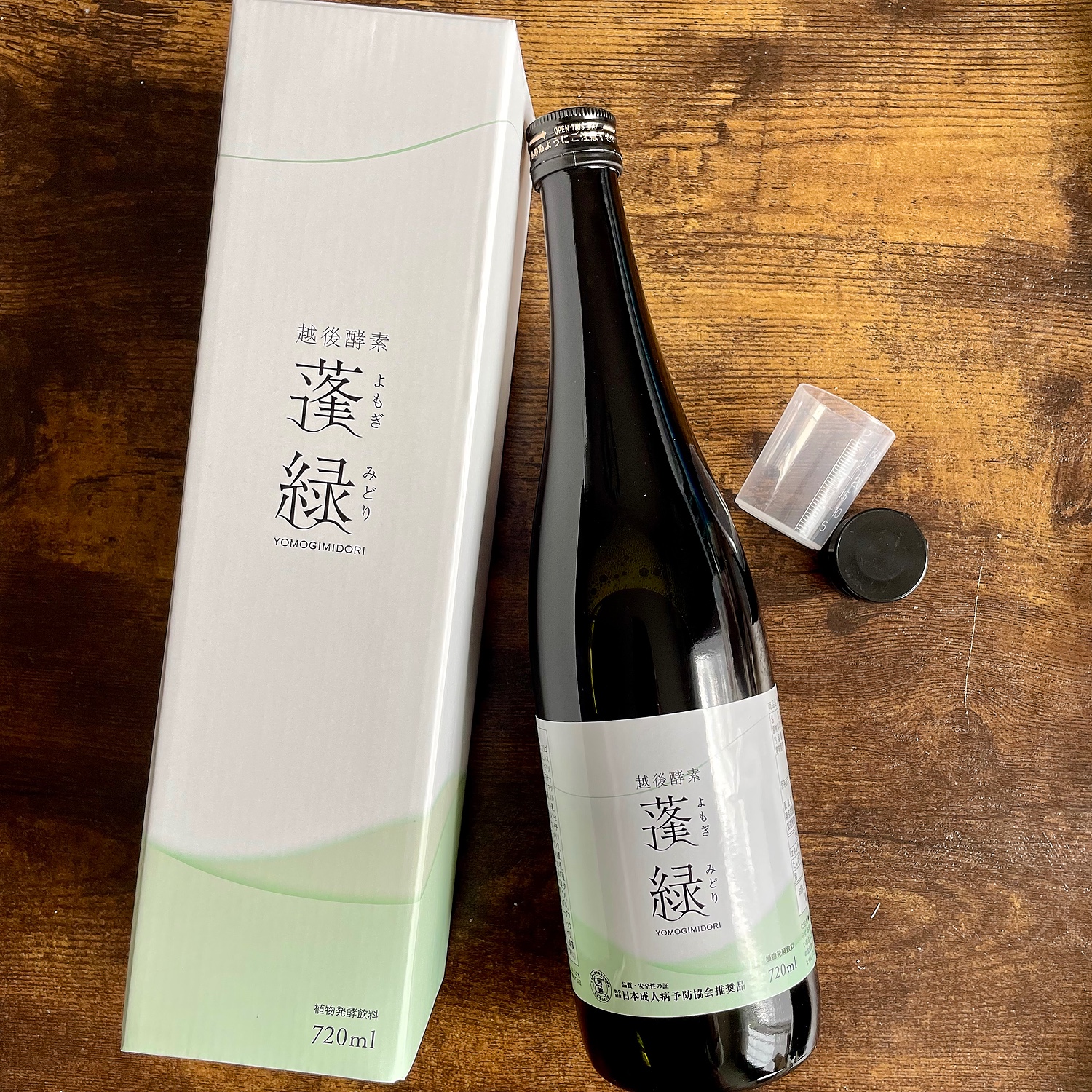 越後酵素 蓬緑(ボトル720ml)2本 - 茶