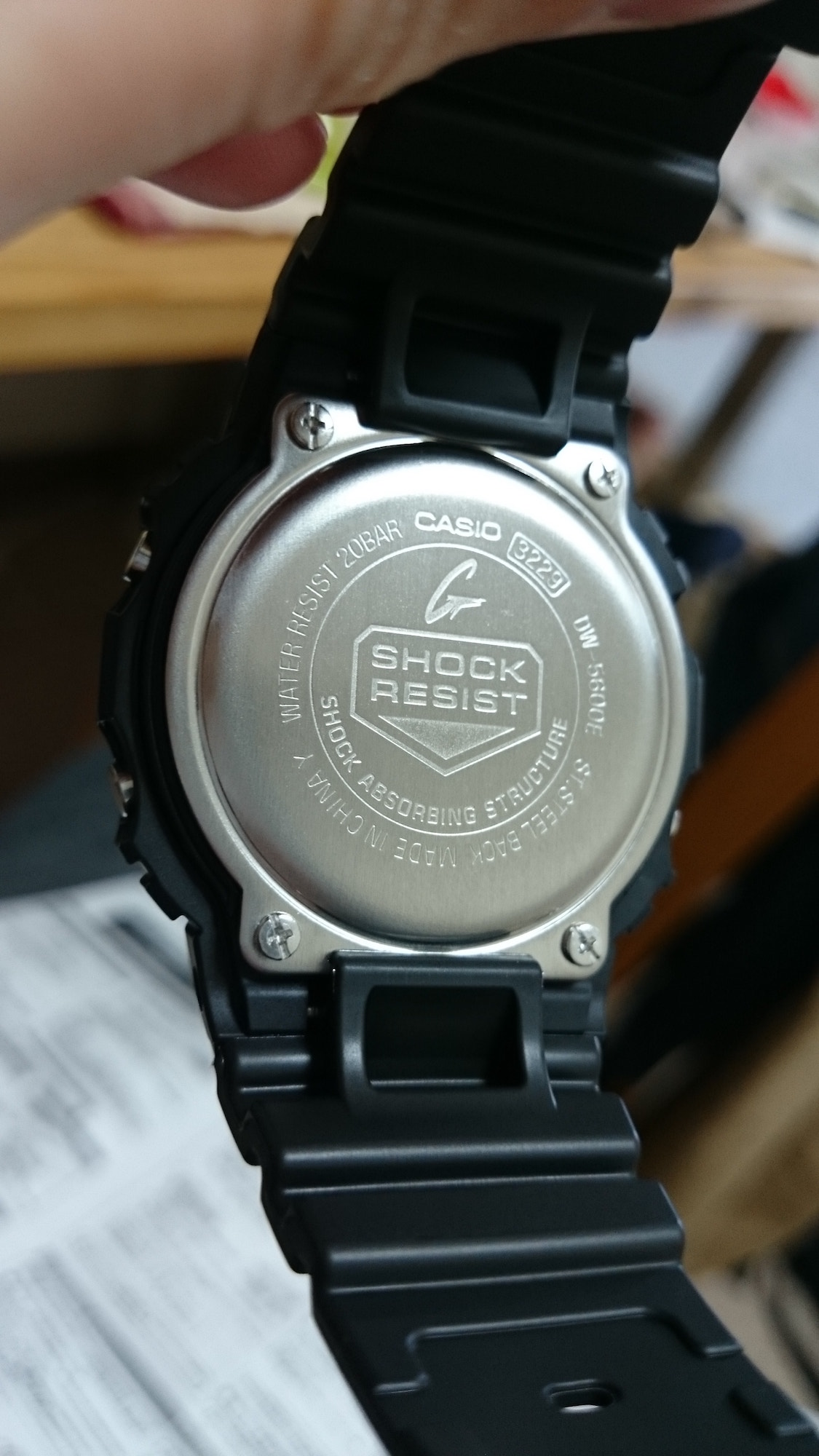 【楽天市場】【送料無料】CASIO G-SHOCK カシオ Gショック ジーショック DW-5600E-1V 海外モデル メンズ 腕時計 防水