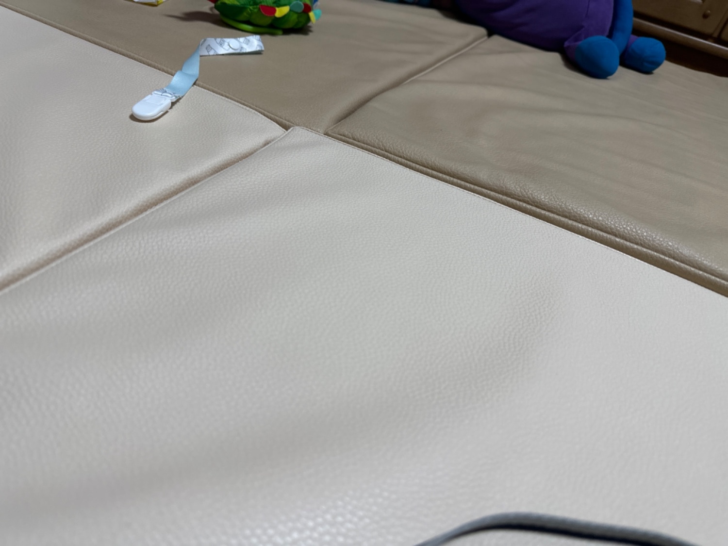 母の日 プレイマット クッションマット 赤ちゃん 防音 マット 防水 断熱 小さめ 90cm 正方形 ヨガマット マット プレイマット 防音マット 赤ちゃん レビュー画像5