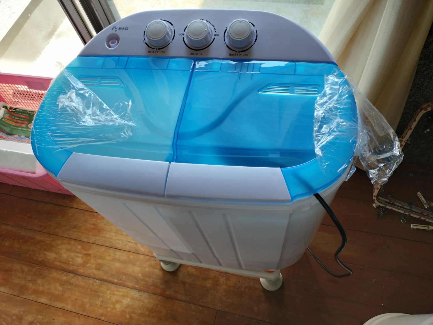 ミニ洗濯機 小型洗濯機 二槽式洗濯機 レビュー画像6
