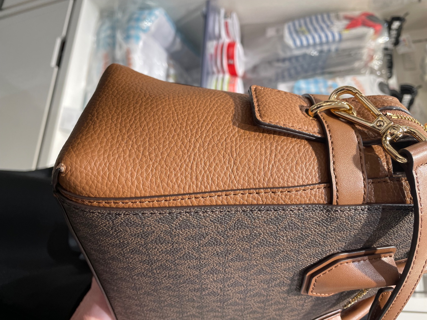 MICHAEL KORS マイケルコース　ハンドバッグ MICHAEL KORS ハンドバッグ RUTHIE ペブルレザー サッチェル