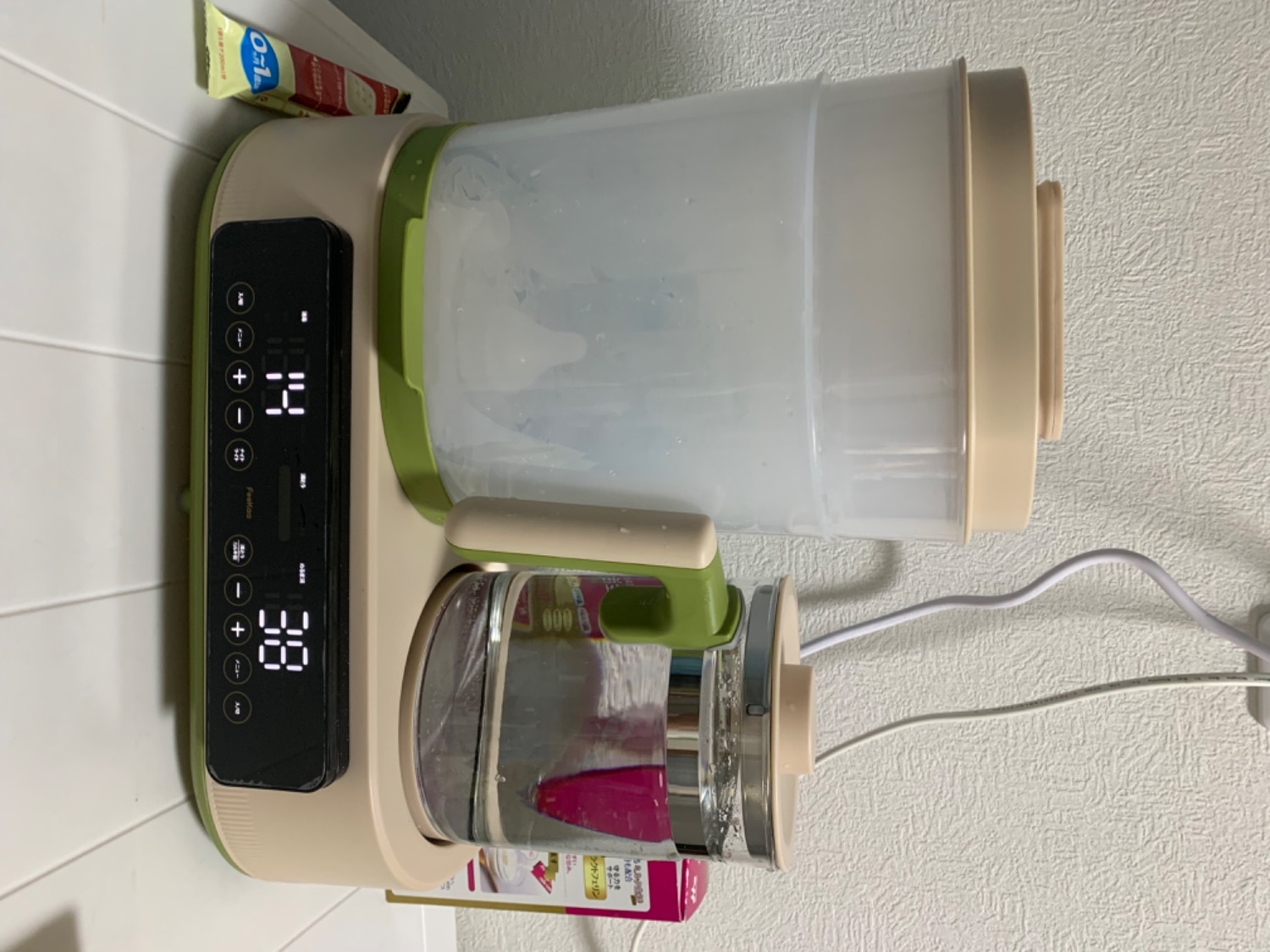 楽天市場】☆楽天1位☆電気ケトル 温度調節 調乳ポット 1台8役 電気