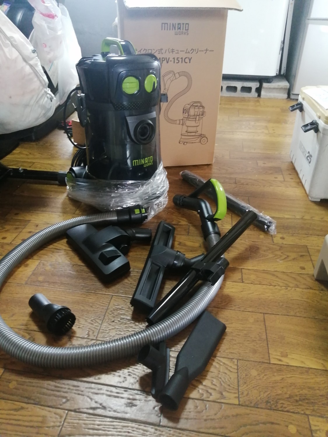 楽天市場】ミナト 乾湿両用 業務用掃除機 サイクロン式バキューム