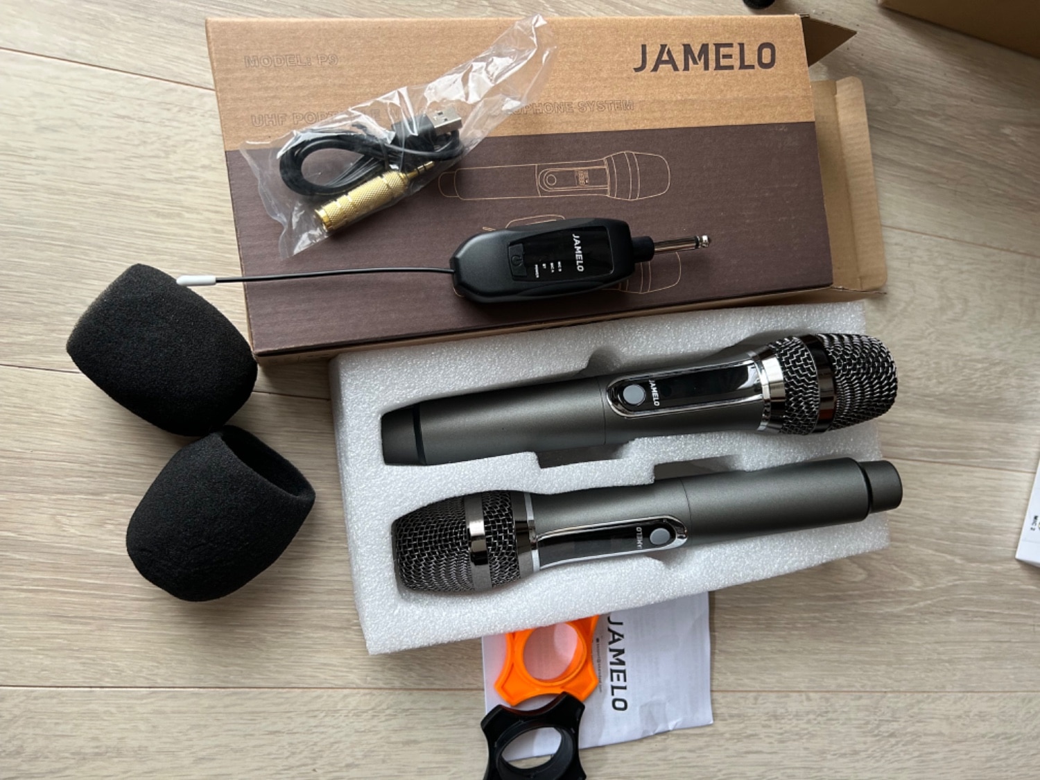 楽天市場】ワイヤレスマイク セット カラオケ マイク ダイナミック UHF