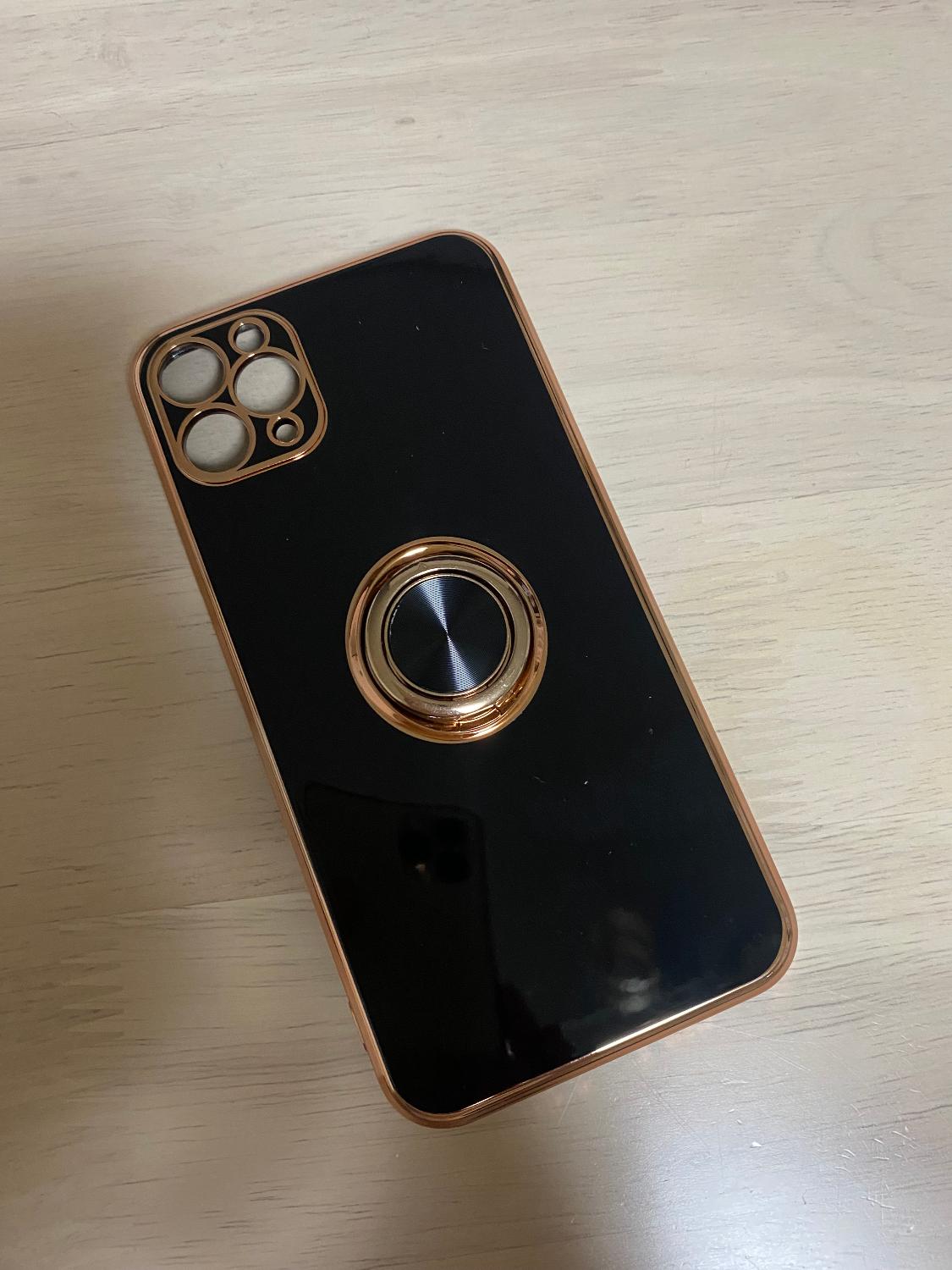 iPhoneケース リング一体型 メッキ加工 レビュー画像6