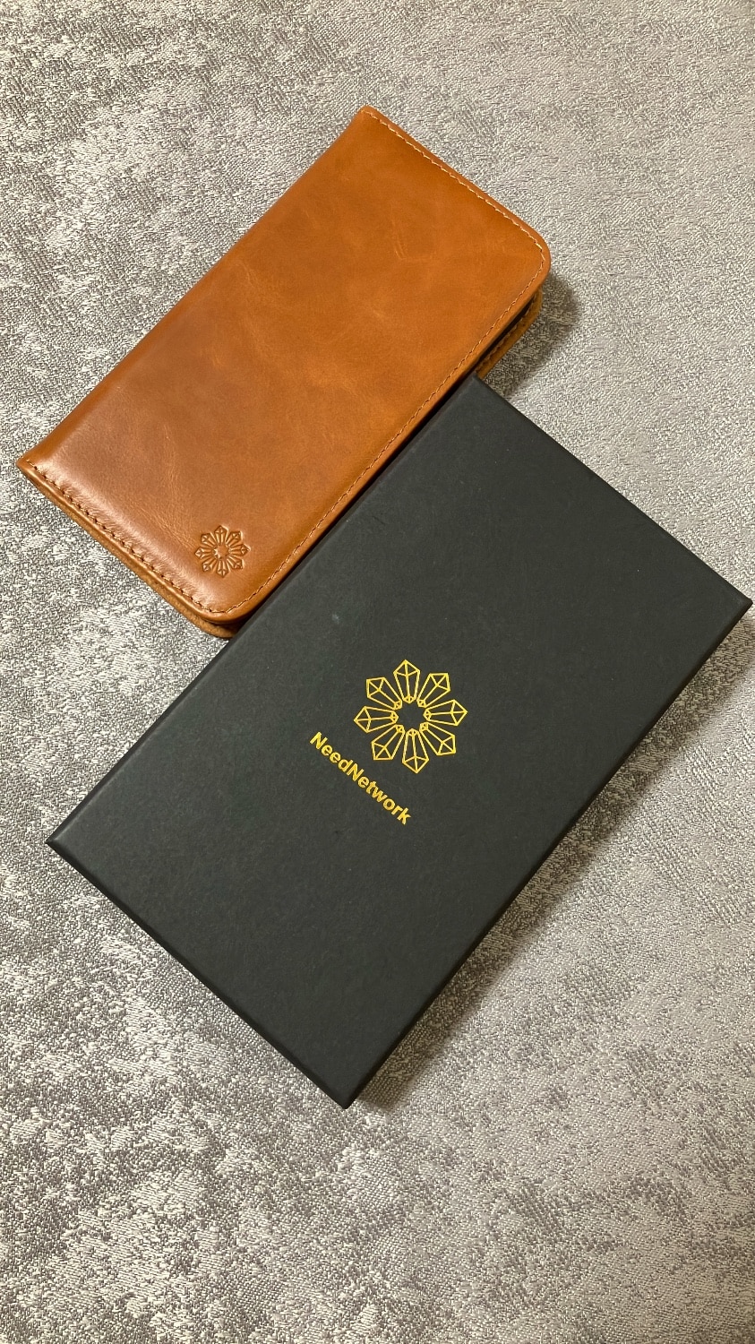 #NeedNetwork #本革スマホケース #手帳型ケース レビュー画像23