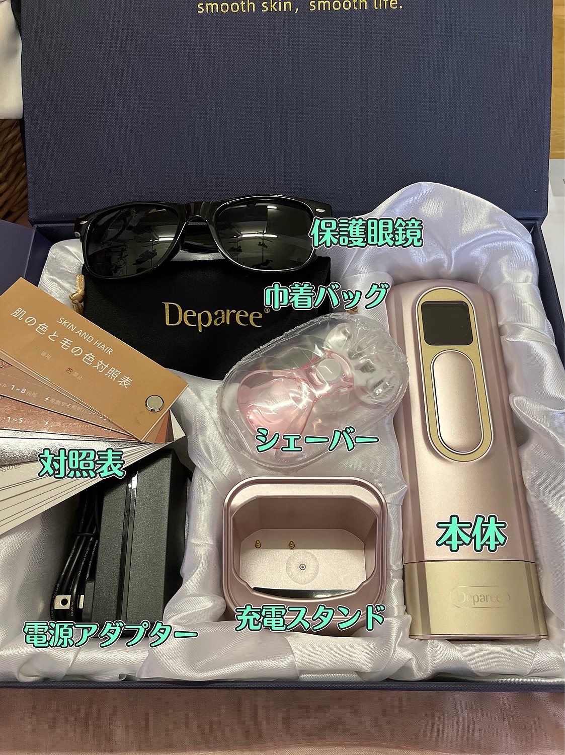 Deparee UNPO D650B MIPL式 脱毛器 光美容器 - 健康