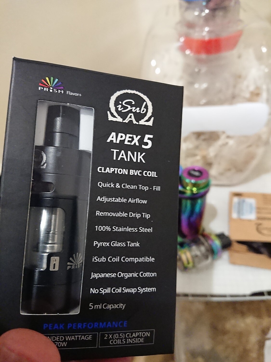 楽天市場 Innokin イノキン Isub Apex 5ml Tank アトマイザー Vape ベイプ ベプログ 電子タバコ 電子たばこ リキッド 日本製 スターターキット Rda アトマイザー 爆煙 おすすめ ドリップチップ おすすめ ガラス 電子タバコ ベプログショップ みんなのレビュー