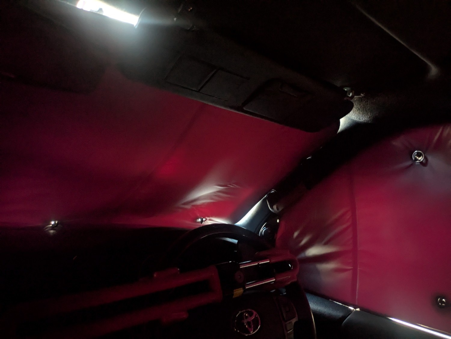 ハイエース200系サンシェード 趣味職人 プライバシーサンシェード レビュー画像3