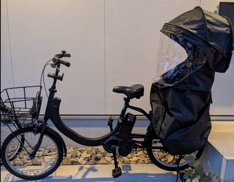 自転車 チャイルドシート 防寒 サンシェード ルーフ レインカバー 日除け 紫外線防止 寒さ対策 子供乗せ 後ろ乗せ後ろ ノロッカ レインカバー 後ろ乗せ レビュー画像8