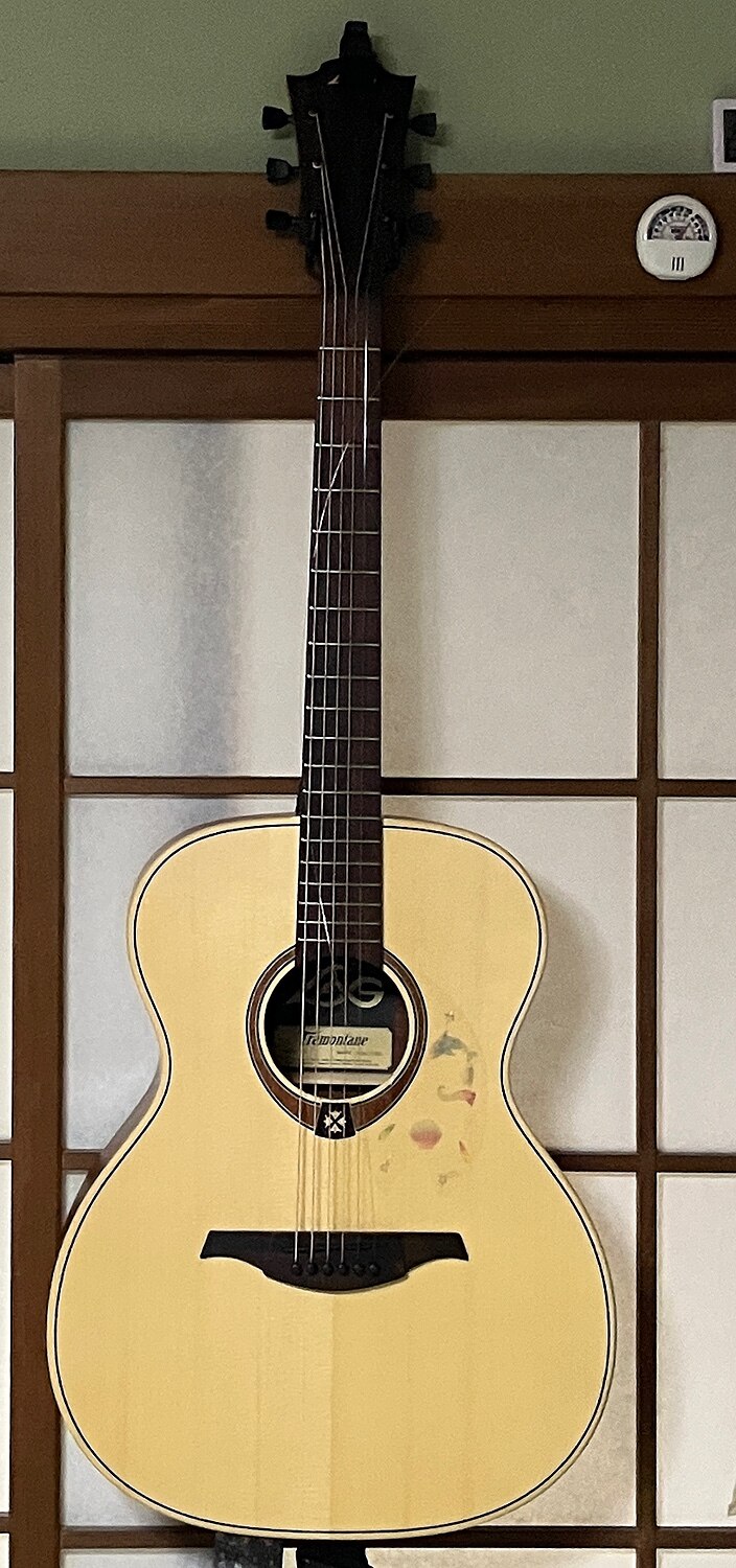 楽天市場】【チューナー・弦・ストラップ付】LAG Guitars Tramontane