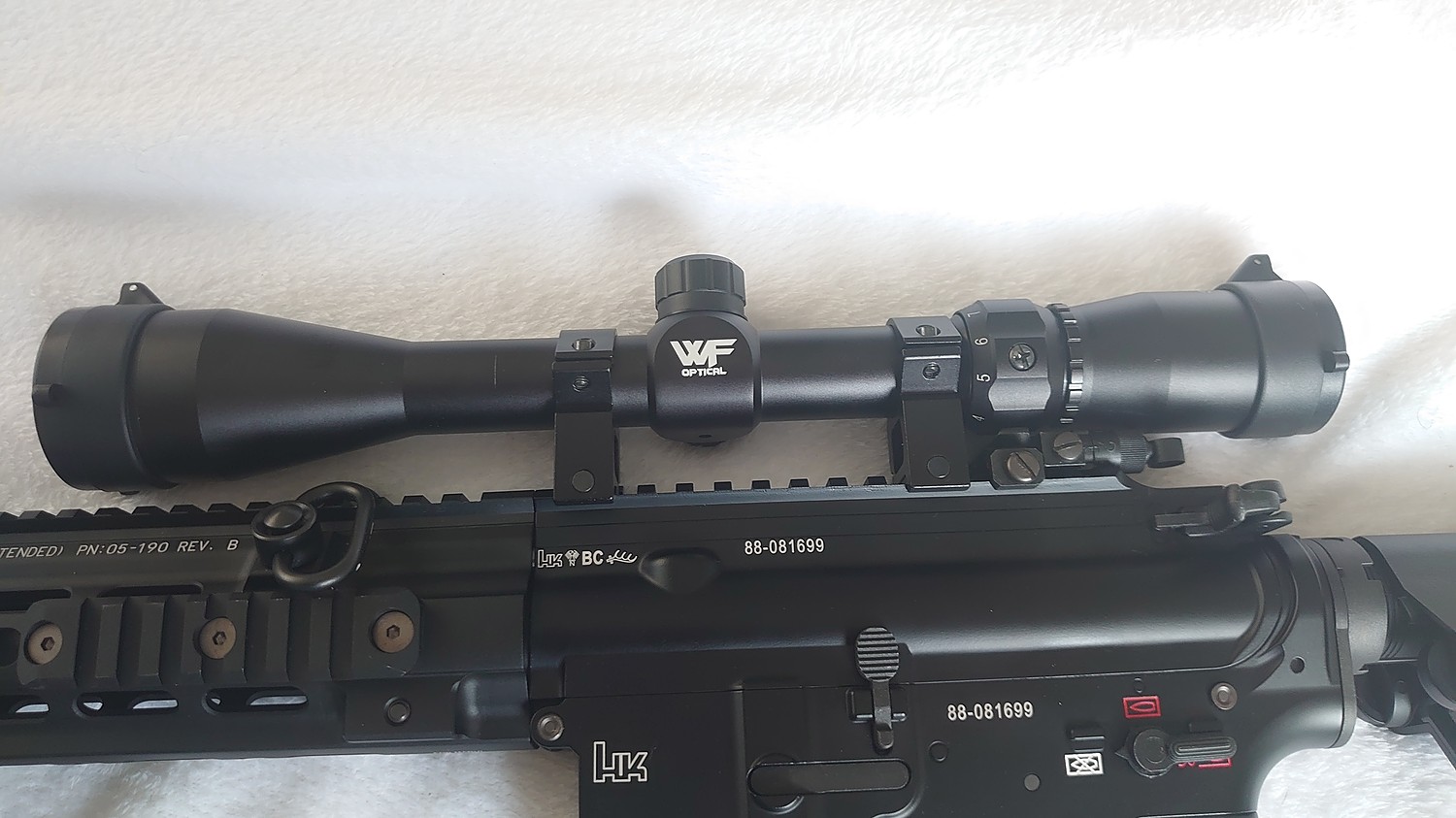 WF Optical ライフルスコープ 3-9×40E - ミリタリー