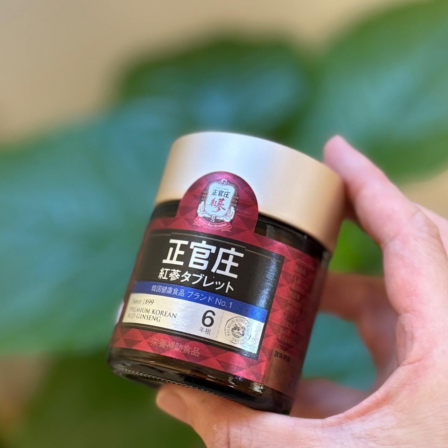 正官庄 紅参タブレット 60g (500mg x 120粒) 正官庄紅参