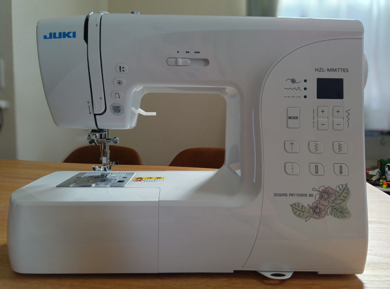 生活家電 美品 JUKI ジューキ ミシン hzl mm77e 簡易動作確認済み