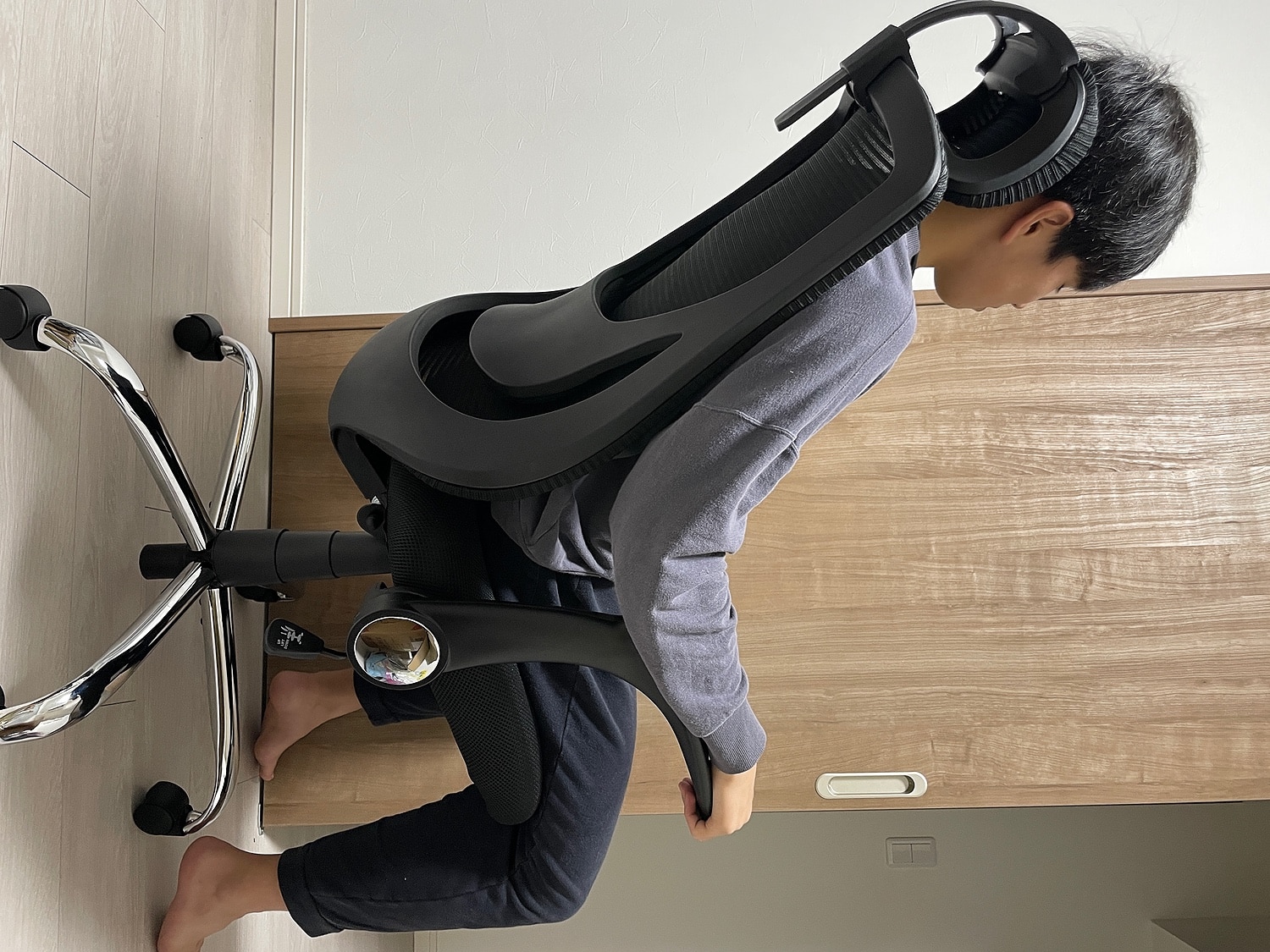 オフィスチェア メッシュチェア 在宅ワーク レビュー画像13