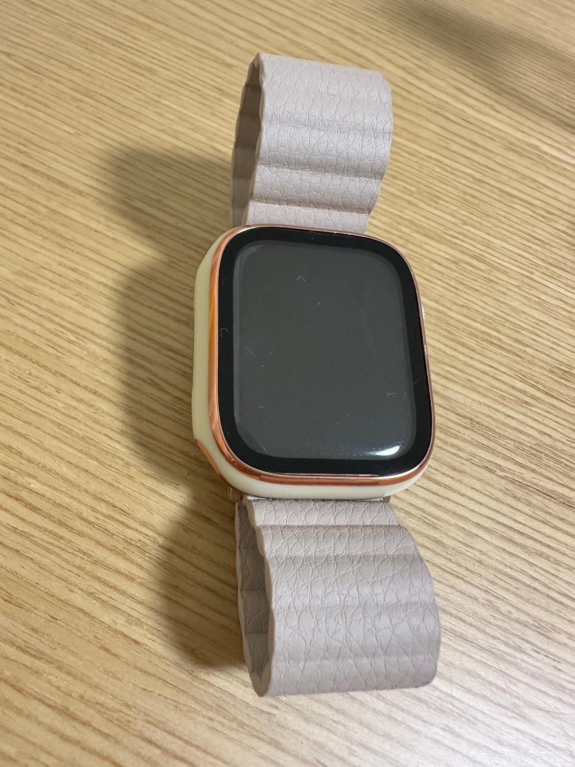 アップルウォッチ バンド マグネット apple watch レザーバンド おしゃれ ベルト レディース メンズ 女性  アップルウォッチバンド マグネットバンド レザーバンド レビュー画像5