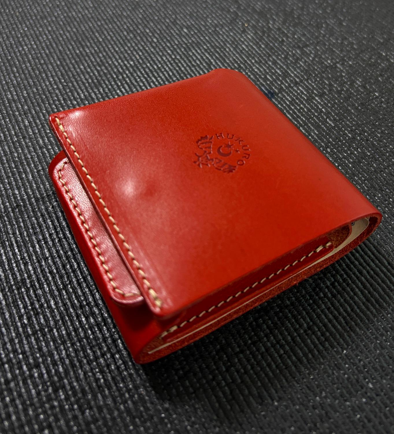 楽天市場】二つ折り財布 手のひら財布 -Beh- 本革 栃木 レザー メンズ