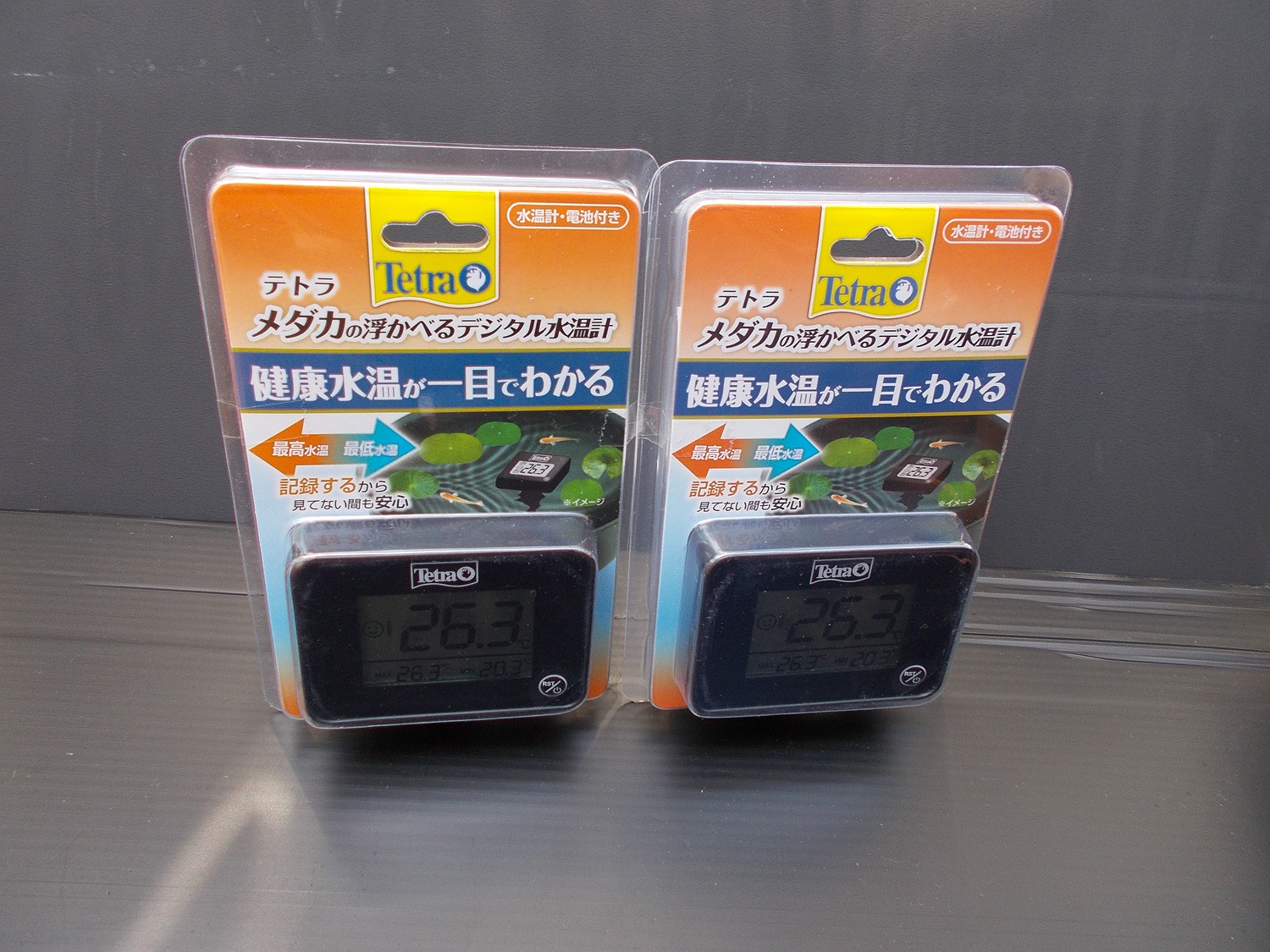 楽天市場】テトラ メダカの浮かべるデジタル水温計 最低・最高気温を記録 関東当日便(charm 楽天市場店) | みんなのレビュー・口コミ