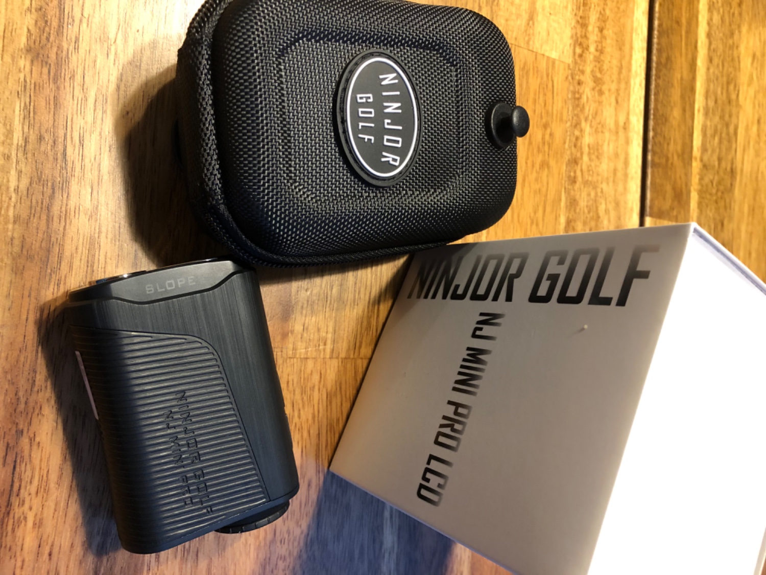 新品未開封　NINJOR GOLF NJ MINI PRO LCD　BLACK ninjorgolf_miniprolcd