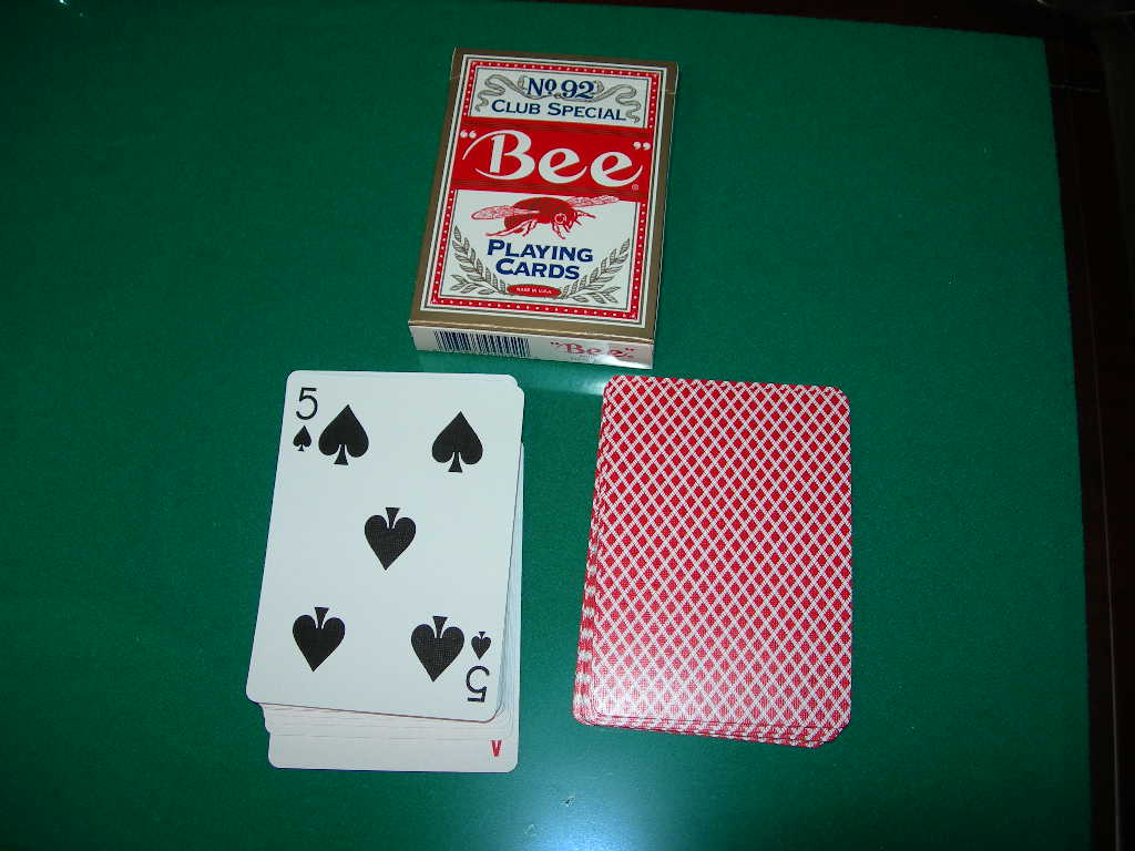 Bee ビー ポーカーサイズ No.92 Club Special レッド ブルー 2個セット 