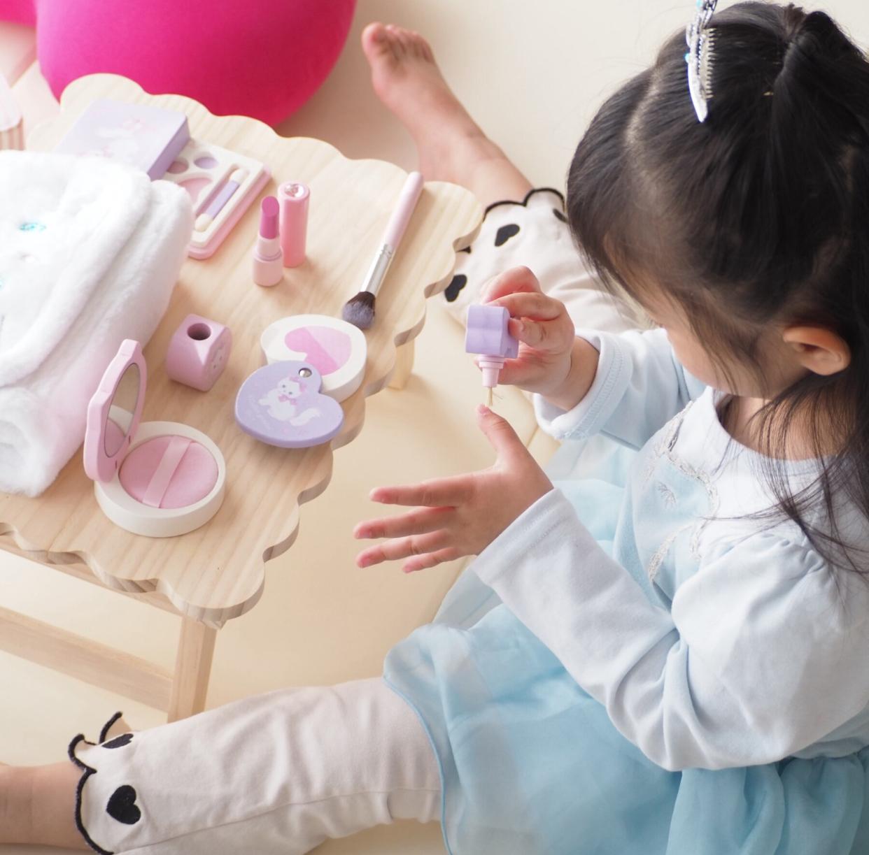 楽天市場】メイクセット キッズ マザーガーデン ドレッサー 木製