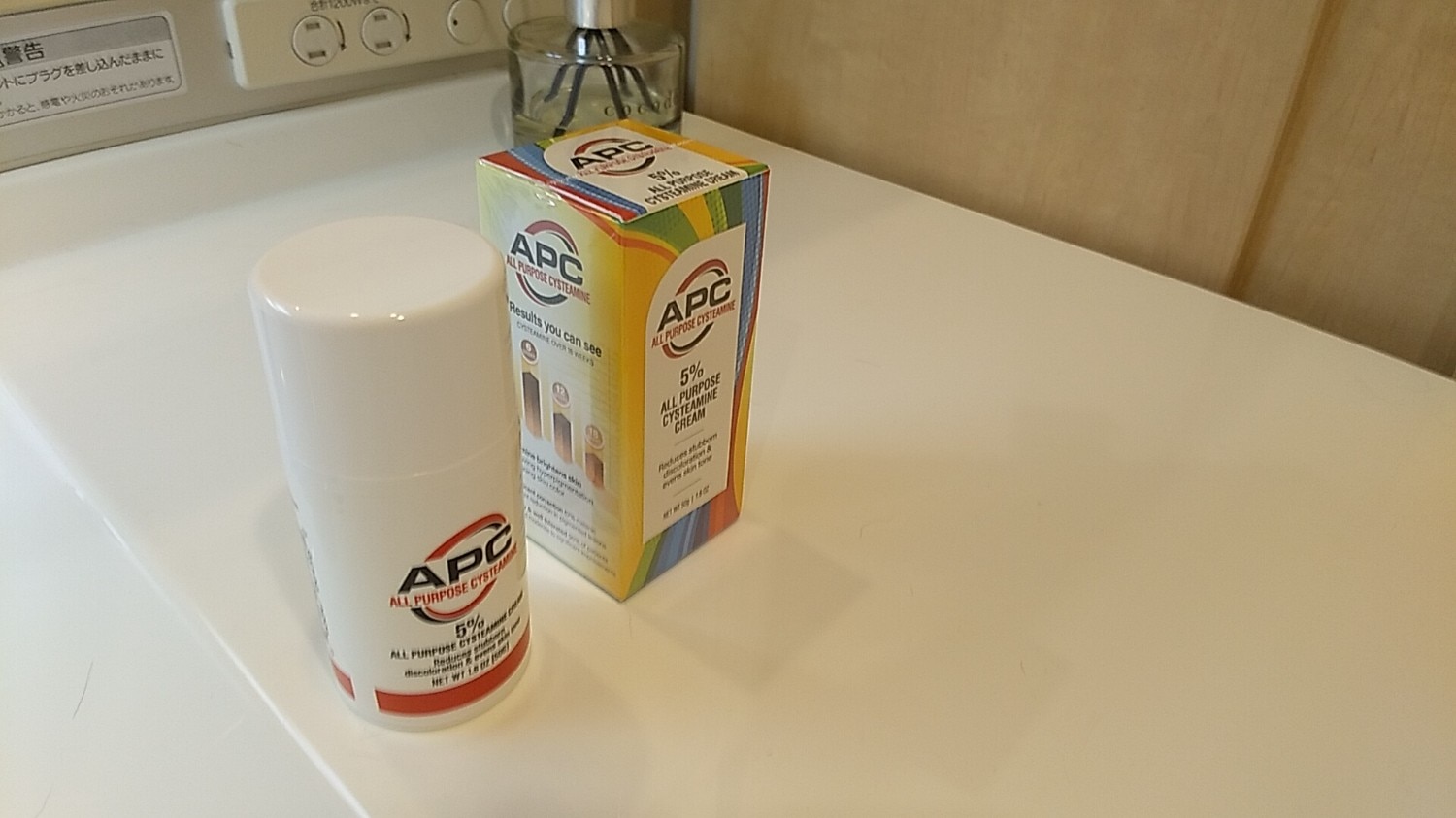 楽天市場】APC 5% システアミン クリーム 1.6oz 45g アメリカ製