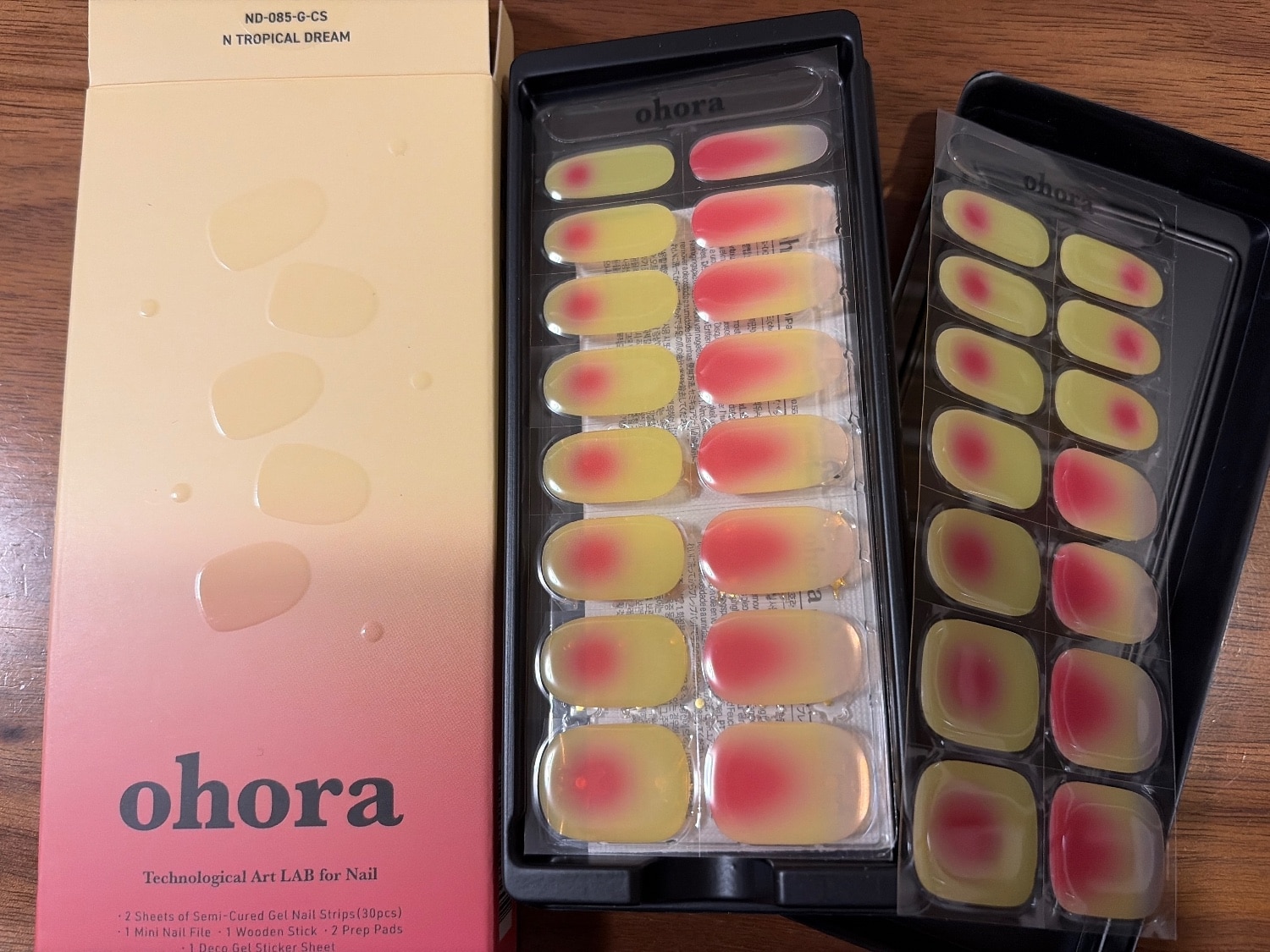 ohora オホーラ ジェルネイルシール レビュー画像6