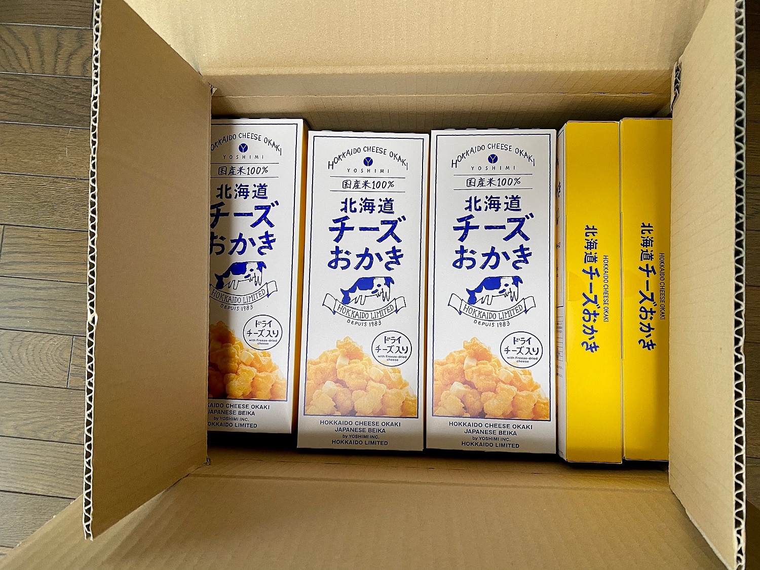 楽天市場】YOSHIMI （ヨシミ） 北海道チーズおかき 6袋入ギフト プチ